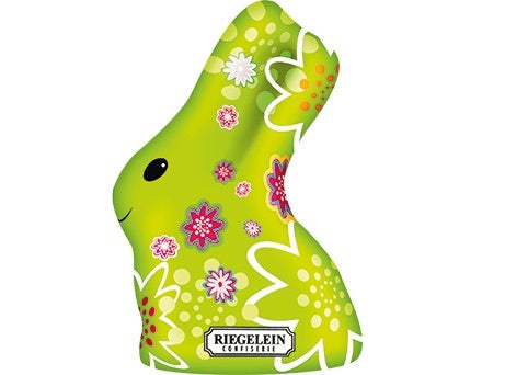 GREEN MILK CHOCOLATE BUNNY 140G (#126747)