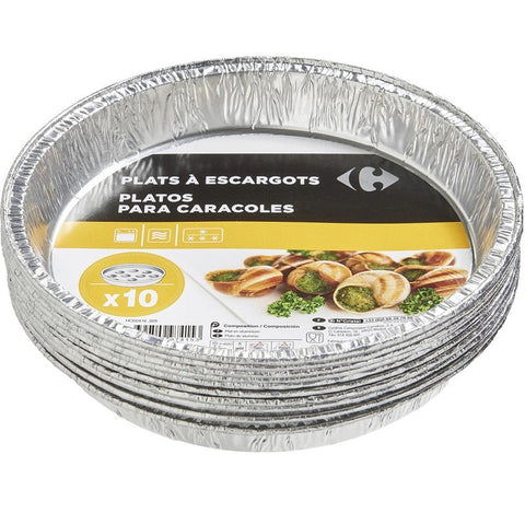 SNAIL DISHES 10PC (#119546)