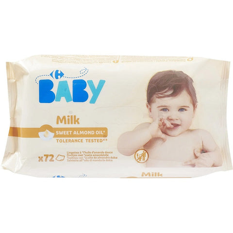 SWEET ALMOND OIL WIPES 70PC (#118370)