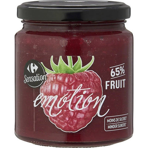 LOW SUGAR RASPBERRY JAM 330G (#120421)