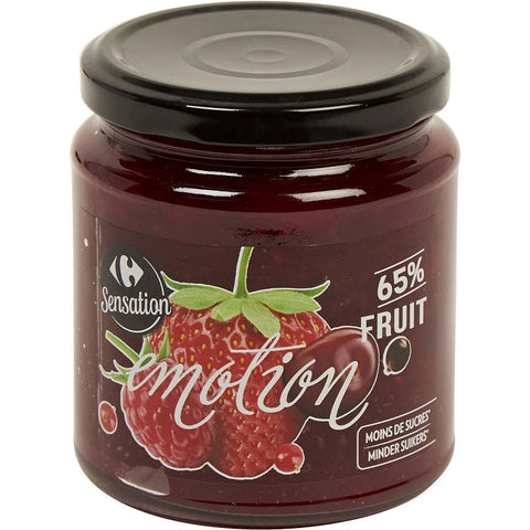 LOW SUGAR RED BERRIES JAM 330G (#120428)