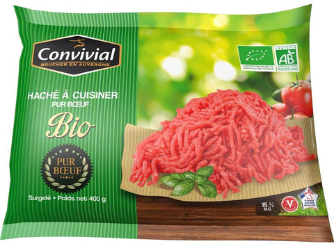 ORG PURE BEEF MINCED MEAT 400G (#122719)