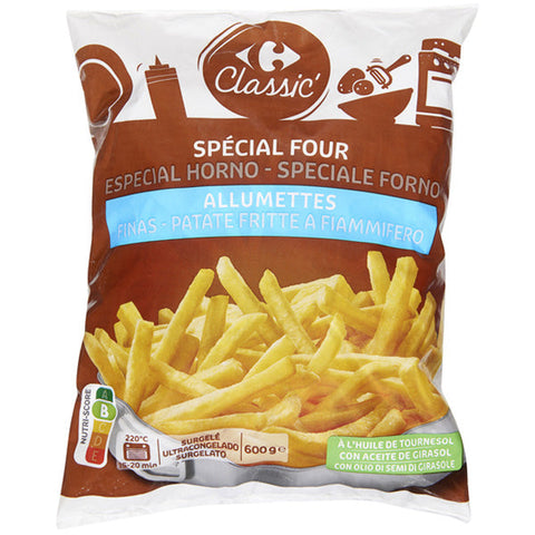 FRENCH FRIES THIN-CUT 600G (#120049)