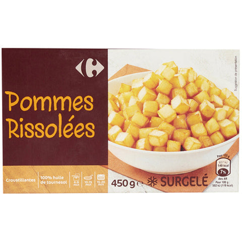 FRIED POTATOES IN CUBES 450G (#120176)