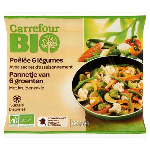 ORG MIXED 6 VEGGIES 600G (#120047)
