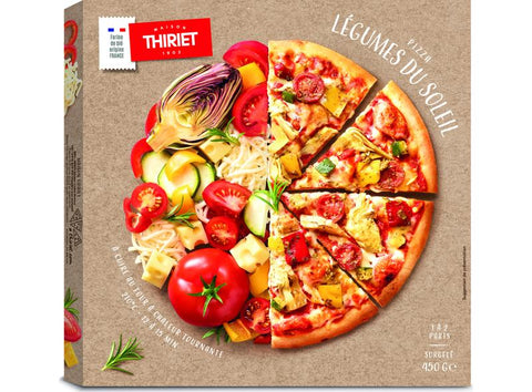 PIZZA MEDITERRANEAN VEGETABLES 450G (#126561)