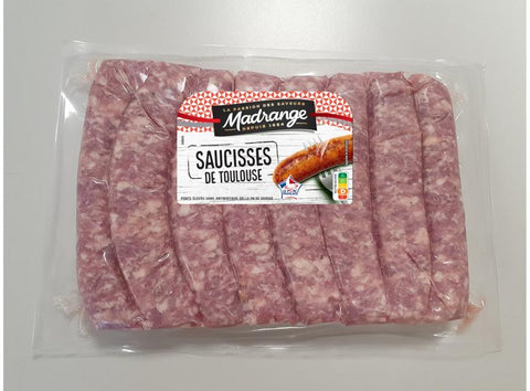TOULOUSE PORK SAUSAGES 100G (#125800)