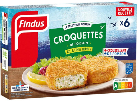 FISH CROQUETTES GARLIC AND HERBS 300G (#119965)