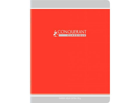 NOTEBOOK RED 96 PAGES 24X32CM (#126187)