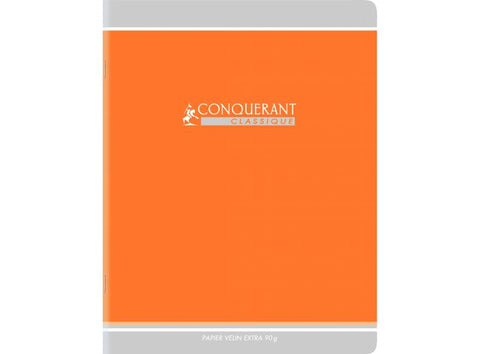 NOTEBOOK ORANGE 96 PAGES 24X32CM (#126183)
