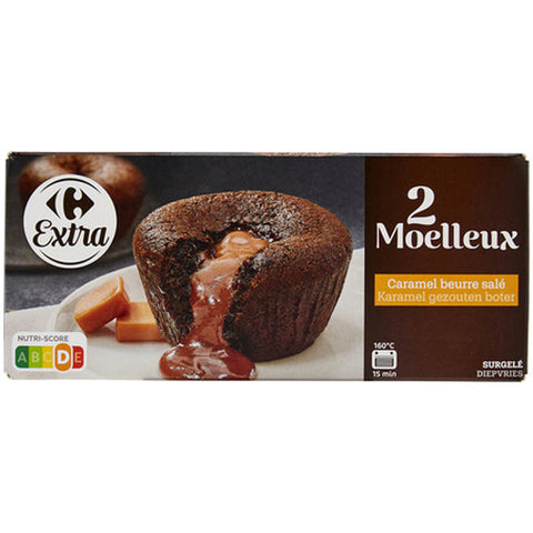 CHOCOLATE CARAMEL FONDANT 95G (#120173)