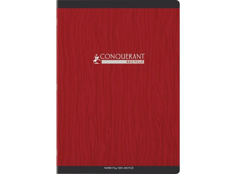 NOTEBOOK RED 96 PAGES A4 (#126261)