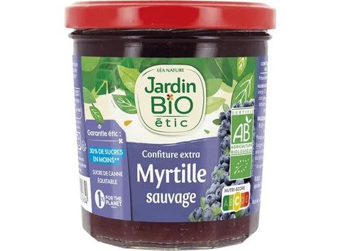 ORGANIC WILD BLUEBERRY JAM 320G (#123700)