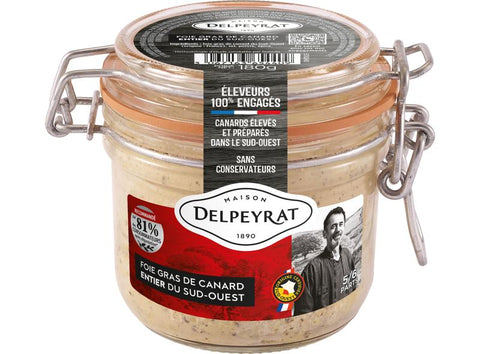 WHOLE DUCK FOIE GRAS SOUTH-WEST 180G (#122998)