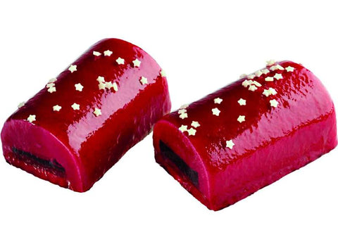 MINI RED BERRIES PASTRY LOG CAKE 90G (#121376)