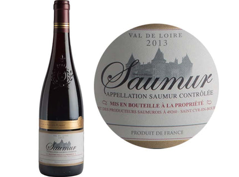 RED WINE-CABERNET PINEAU SAUMUR RED WINE 2021-2022750ML (#112139)