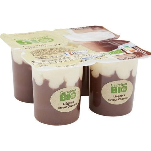 ORG CHOCOLATE LIEGEOIS DESSERT 100G (#116330)