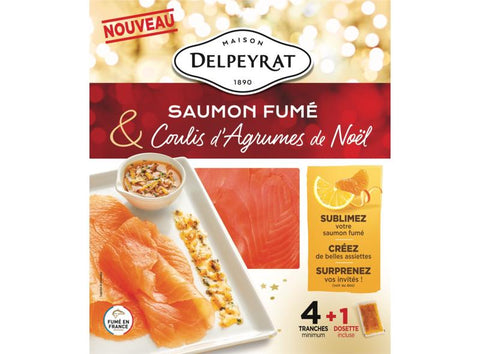 SMOKED SALMON CITRUS COULIS 160G (#122987)