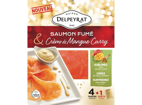 SMOKED SALMON MANGO CURRY CREAM 160G (#122993)