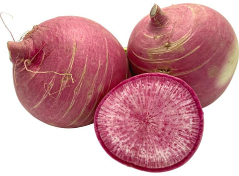 ORGANIC PINK MEAT RADISH 1KG (#121142)