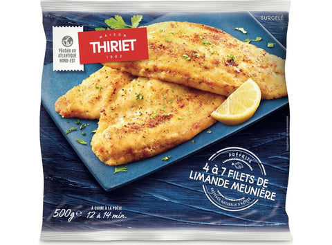 PAN FRIED LEMON PARSLEY SOLE FILLETS 500G (#126547)