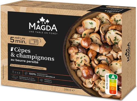 PORCINI MUSHROOMS WITH PARSLEY BUTTER 200G (#120591)