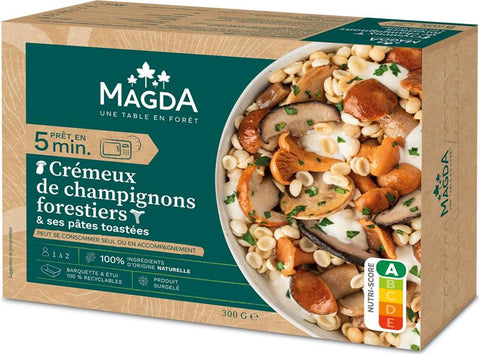 CREAMY WILD MUSHROOM SAUCE WITH PASTA 300G (#120597)