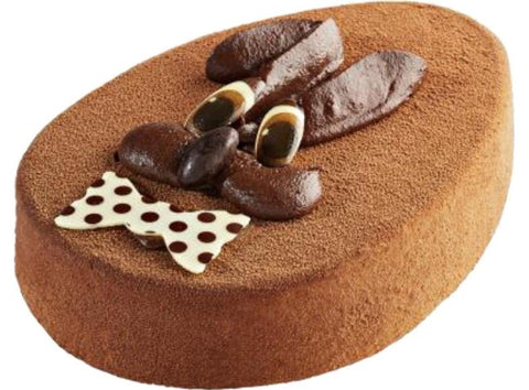 EASTER BUNNY HAZELNUT CHOCOLATE 50GR (#121958)