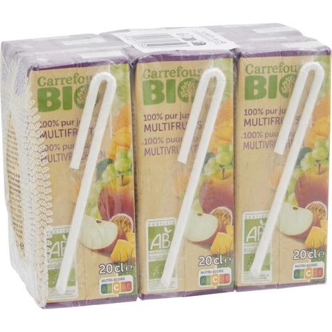 ORGANIC MULTI-FRUIT JUICE 20CL (#118431)