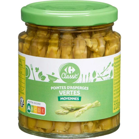 GREEN ASPARGUS TIPS 25CL (#115954)