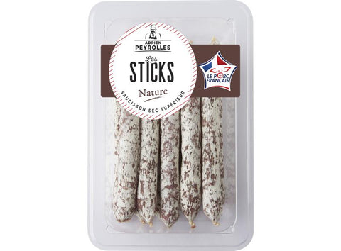 MINI DRY SAUSAGE STICKS 100G (#124810)