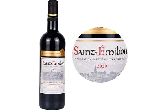 MERLOT SAINT EMILION RED WINE 75CL (#124061)
