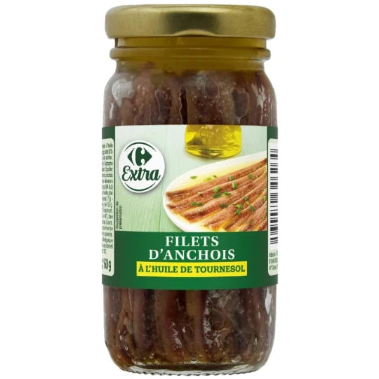 ANCHOVY SUNFLOWER OIL FISH 100G (