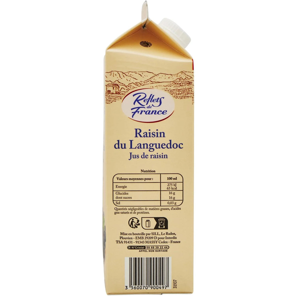 RED GRAPE JUICE 1L (