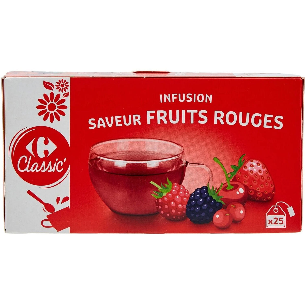 RED FRUIT HERBAL TEA 25PC CRF (