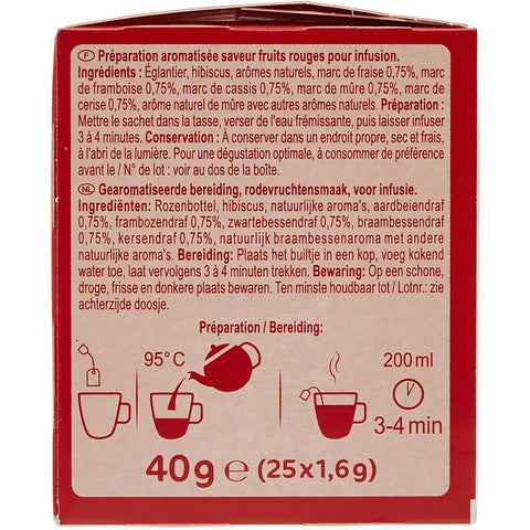 RED FRUIT HERBAL TEA 25PC CRF (#118181)