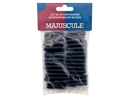 50 BLUE INK CARTRIDGES FOUNTAIN PEN (#126201)