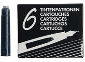 6 SHORT BLACK INK CARTRIDGES (#126459)