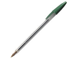 GREEN BALLPOINT PEN (#126369)