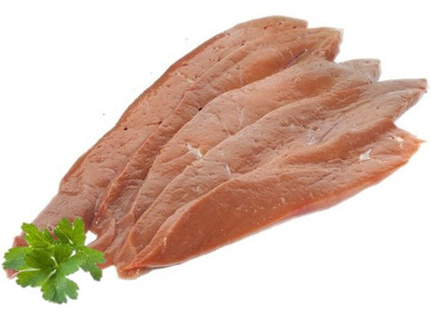 FREE RANGE VEAL LIVER SLICED 150G (#123498)