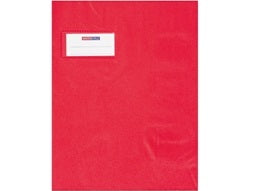 RED EXERCISE BOOK COVER NAME TAG (#126310)