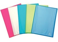 ASSORTED COLORS CLEAR BOOK A4 (#126295)