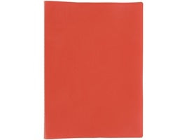 RED CLEAR BOOK A4 20 POCKETS (#126326)