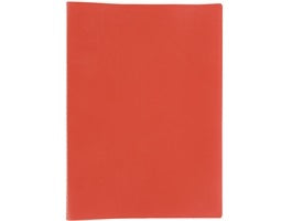 RED CLEAR BOOK A4 50 POCKETS (#126349)