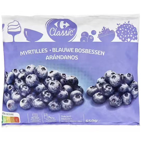 BLUEBERRIES 650G (#120140)