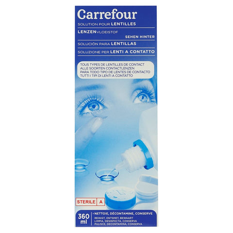 DISPOSABLE CONTACT LENS SOLUTION 360ML (#119379)
