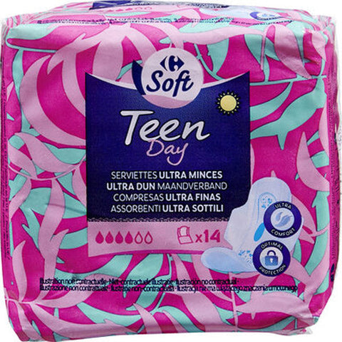 COTTON SENSATION ULTRA THIN PADS 14PC (#119339)