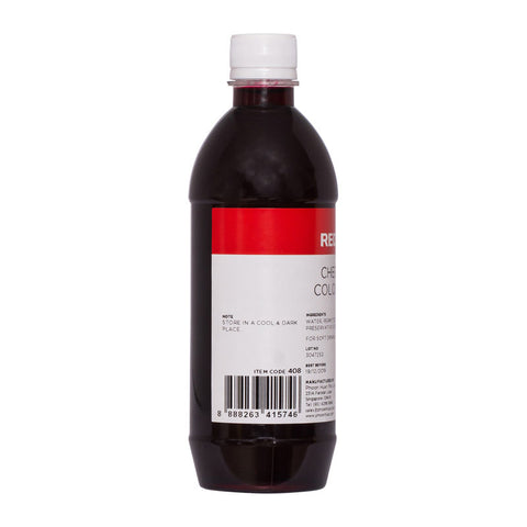 CHERRY RED COLOUR LIQUID 500ML (#408)