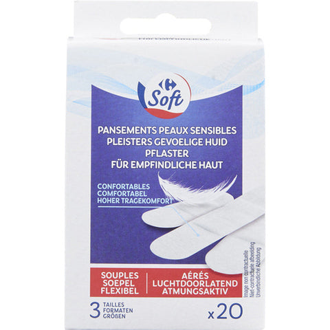 SENSITIVE SKIN PLASTERS 20PC (#119361)