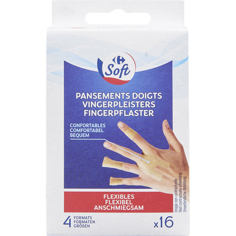 FINGER PLASTERS 16PC (#119368)